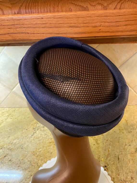 1950s Blue Ring Hat, Project Hat - image 2
