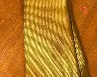 Corbata vintage en tonos dorados de Wimbledon