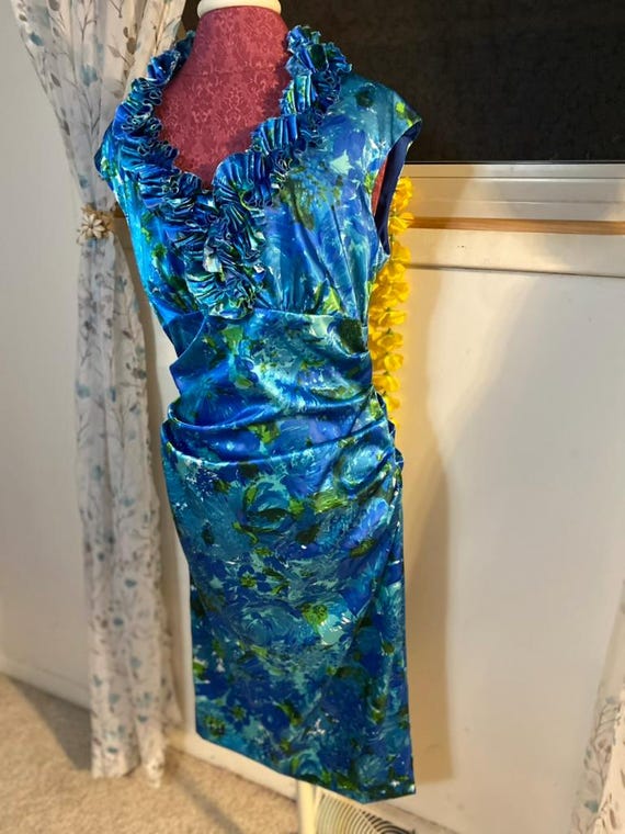 sachin and babi light blue dress Midi Dresses | Apricot Clothing | Womenswear | Womenswear main image 1