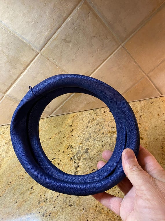 1950s Blue Ring Hat, Project Hat - image 6