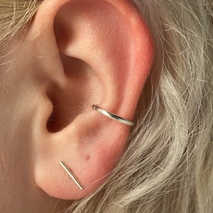 Ear cuff, sterling ear cuff, gold ear cuff, rose gold ear cuff, conch ear cuff, no piercing required earring
