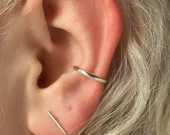 Puño de oreja, oreja de esterlina, oreja de oro, oreja de oro rosa, oreja de caracol, no se requiere perforación