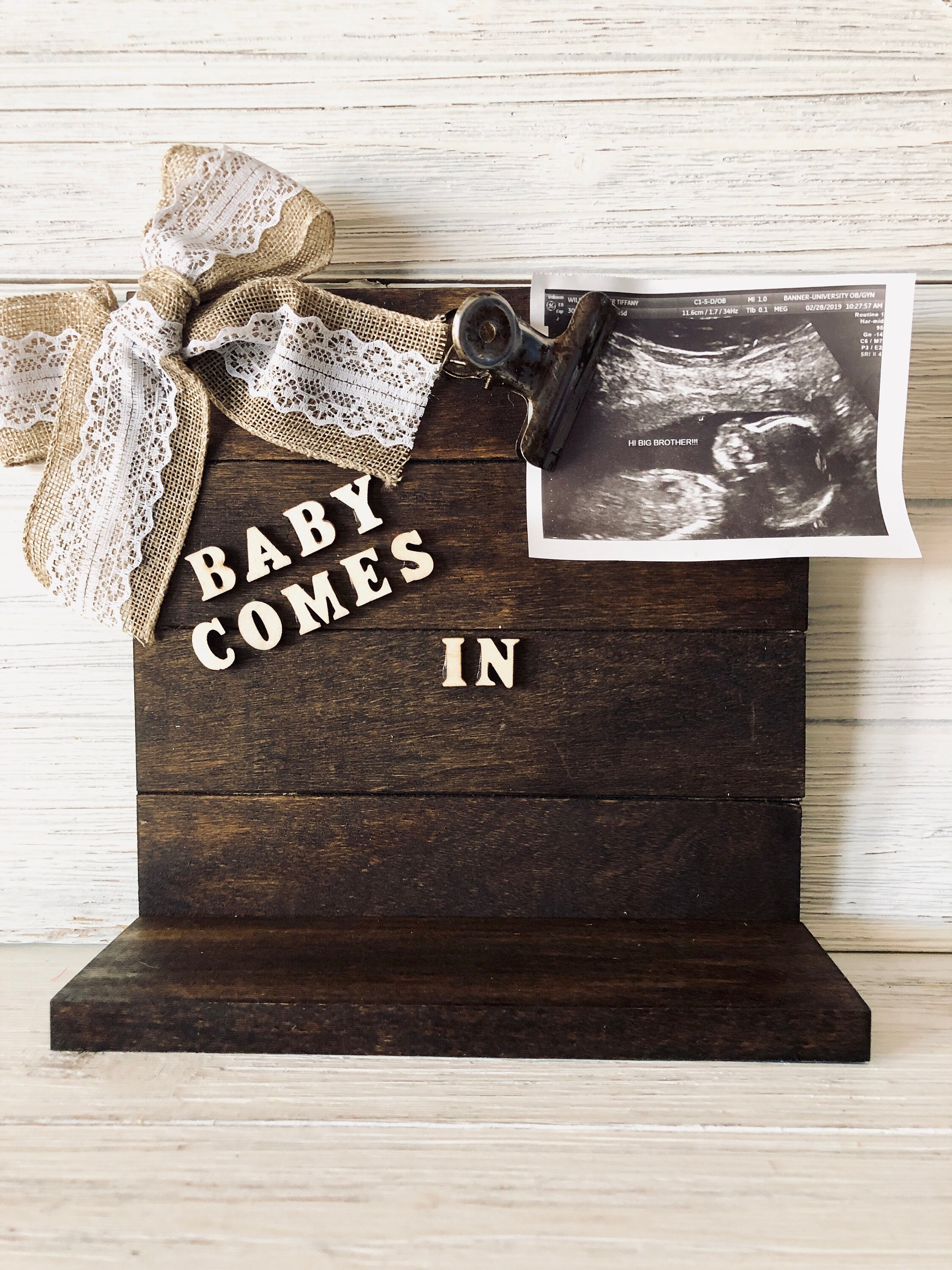 Baby Countdown Calendar Pregnancy Countdown Gift For Etsy Baby Countdown Calendar Pregnancy Countdown Gift For Etsy