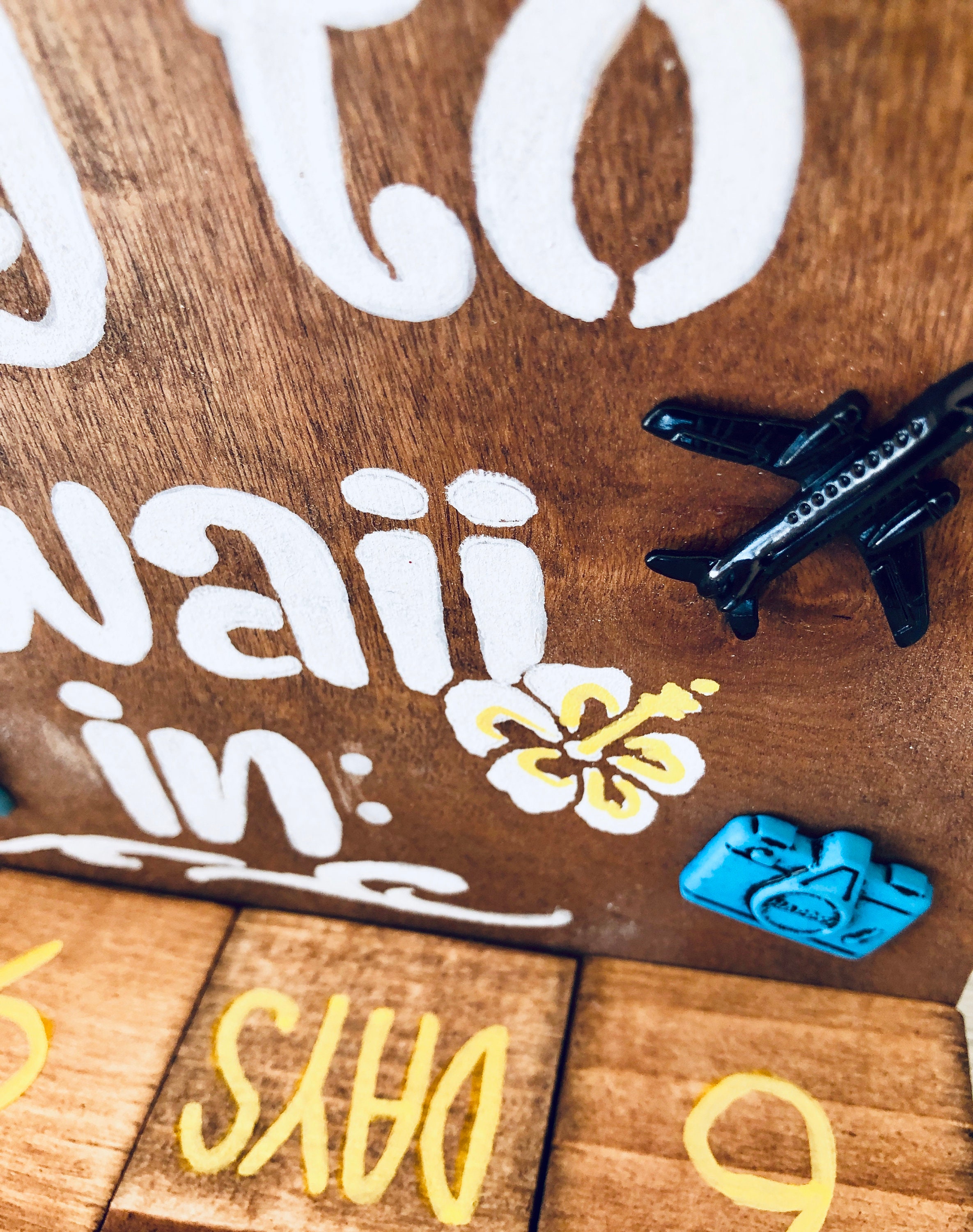 Hawaii Vacation Countdown Calendar Etsy