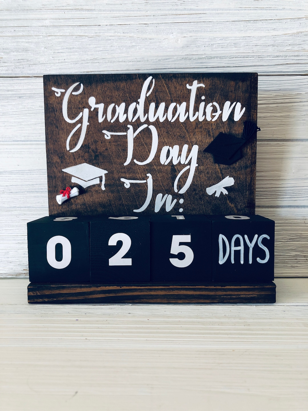 graduation-countdown-calendar-wood-calendar-gift-for-college-etsy