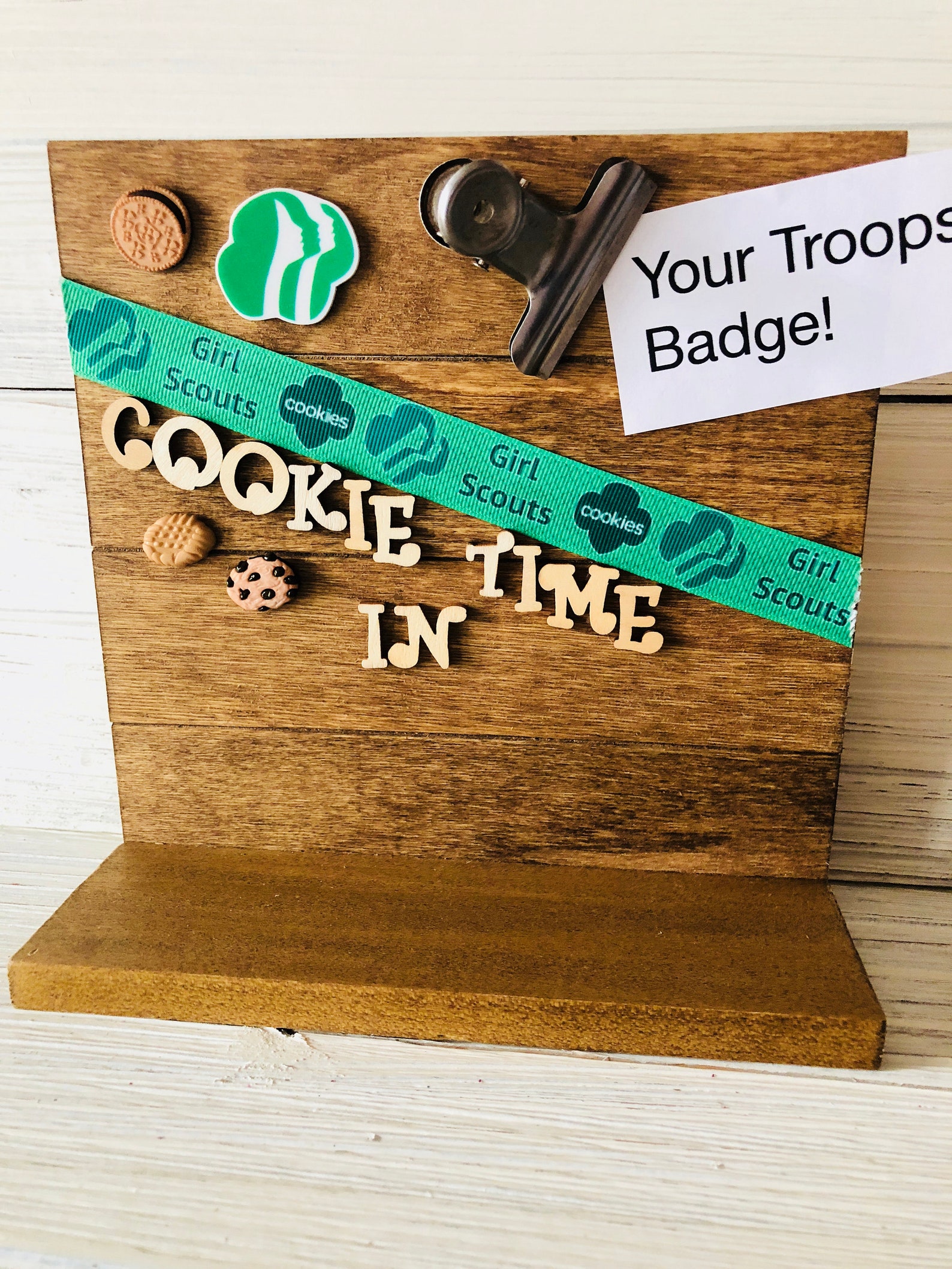 Girl Scout Cookie Countdown Calendar Etsy