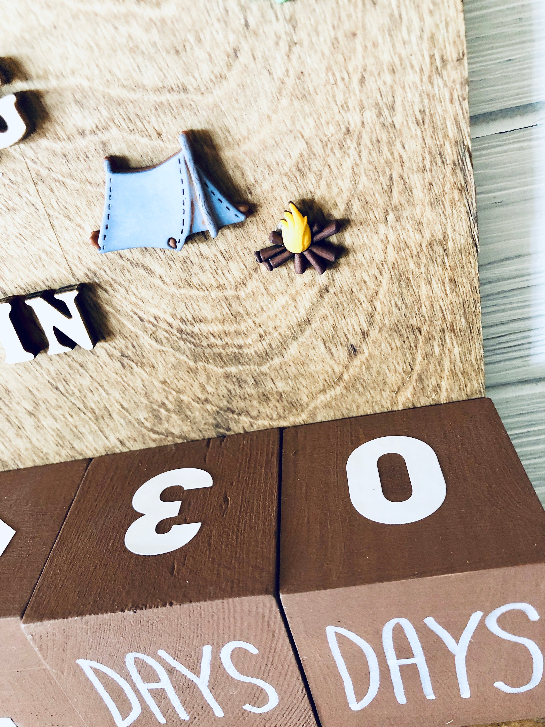 Camping Countdown Calendar | Etsy
