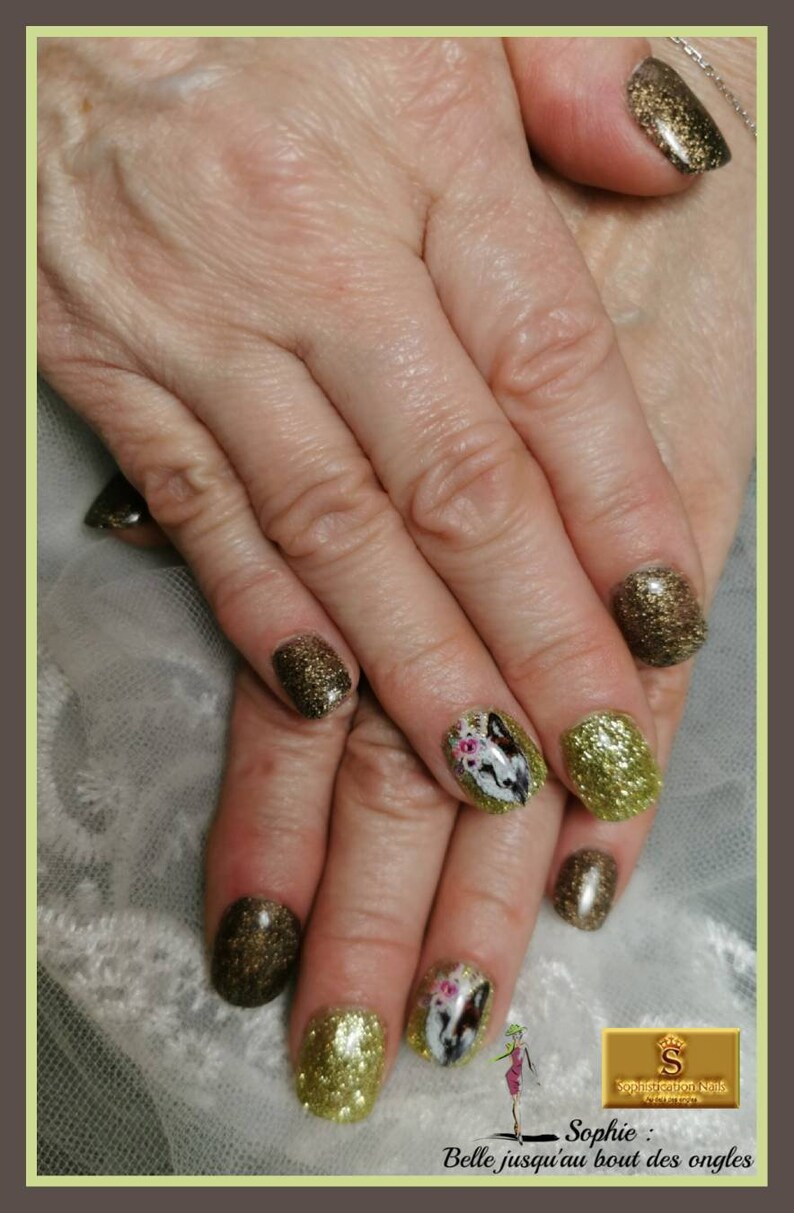 Acrylic Resin Nails 10gr Bronze Etsy Denmark