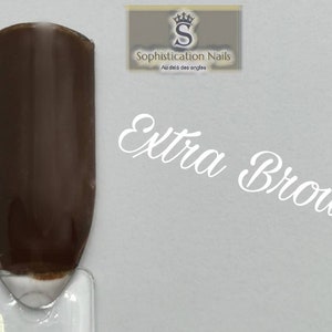 Acrylic resin nails 10 gr Pur Brown