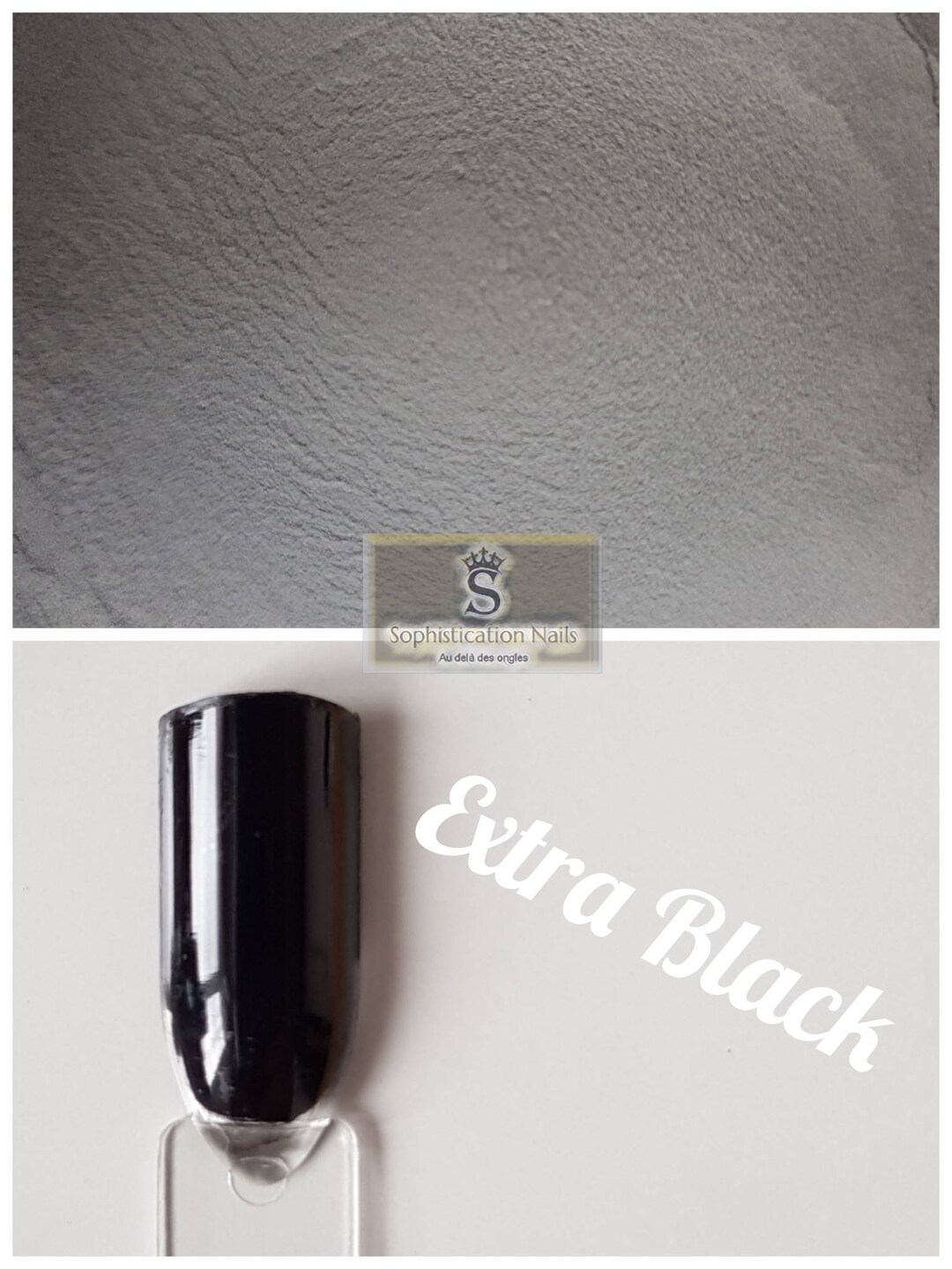 Acrylic Nail Resin 10gr Extra Black 