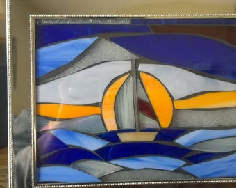 Nautical Stained Glass mosaic