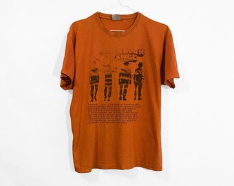 Vintage 90s Disterssed A Clockwork Orange T-shirt Authentic Thrashed Rare Movie Stanley Kubrick Crime Thriller Film Promo Tee M