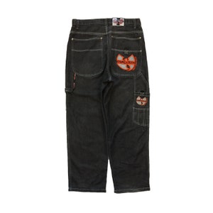 Vintage 1996 Wu-tang Clan Denim Pants Rare Denim Wu Wear Retro