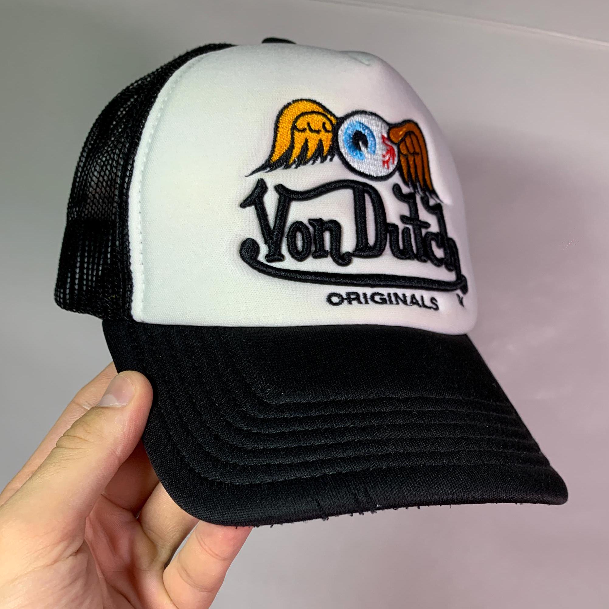Von Dutch Y2K Vintage Visor Trucker Vintage Y2K new old stock Red Authentic VON DUTCH ... | Depop main image 2