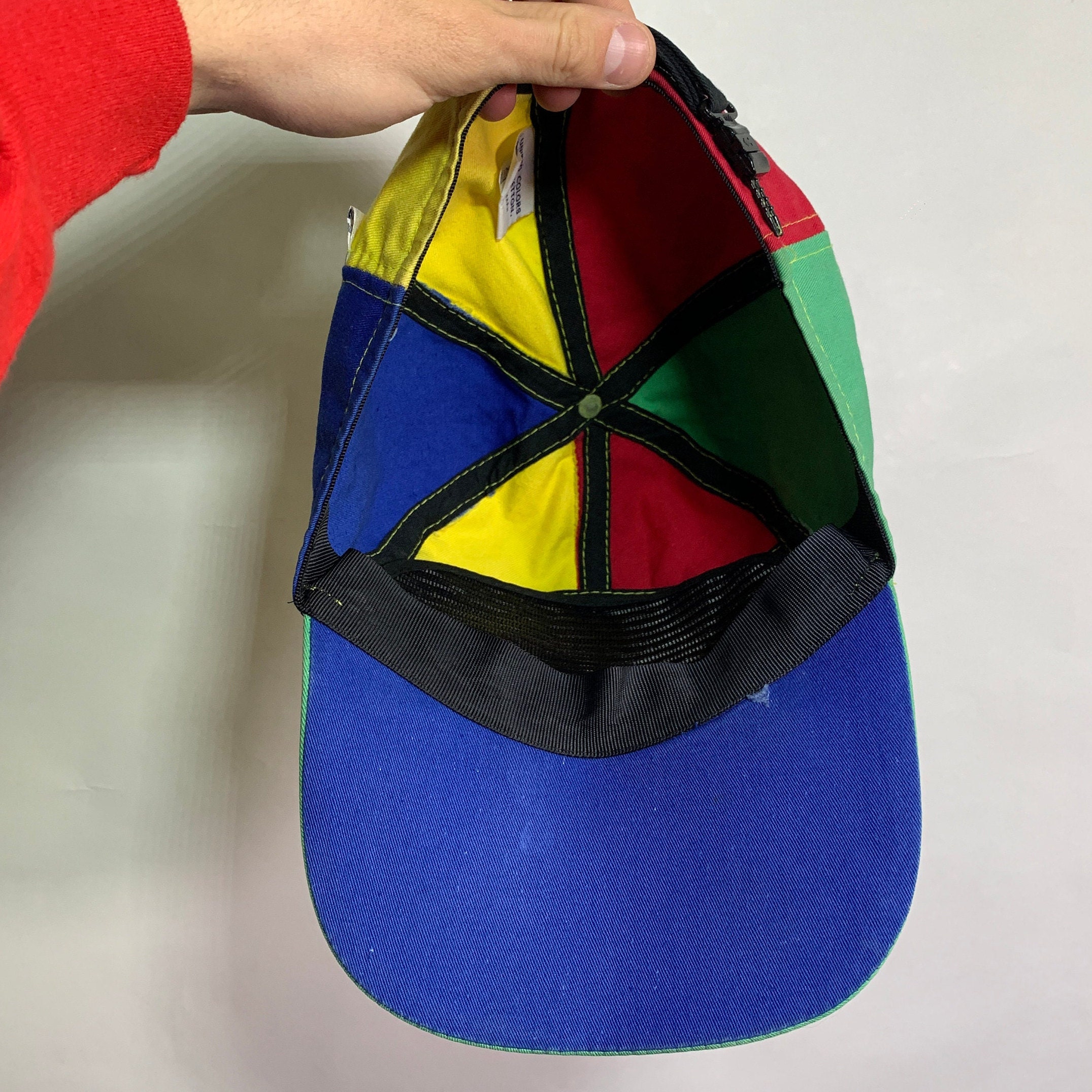 Vintage 80s Benetton Formula 1 Racing Team Cap Authentic Rare
