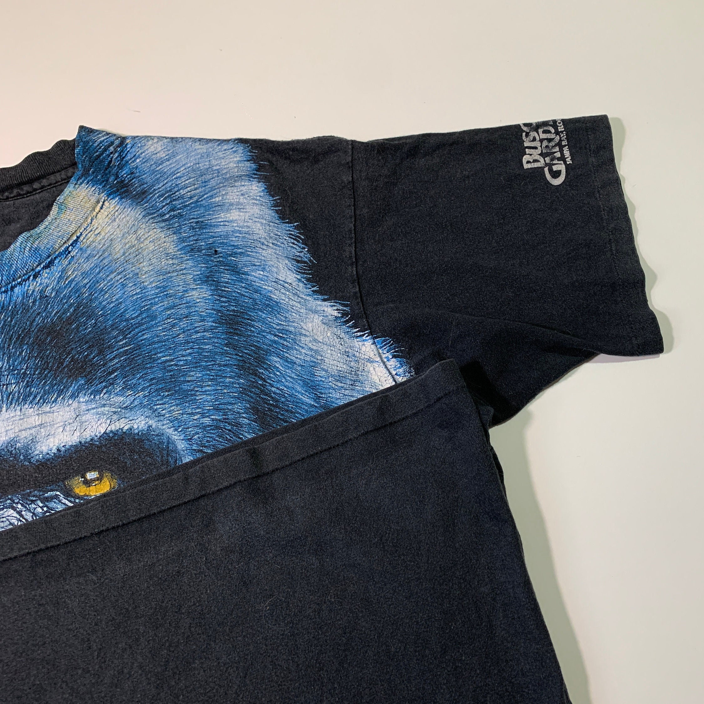 ヴィンテージ 1993 ゴリラ T シャツ、Trinity Products 製、絶滅