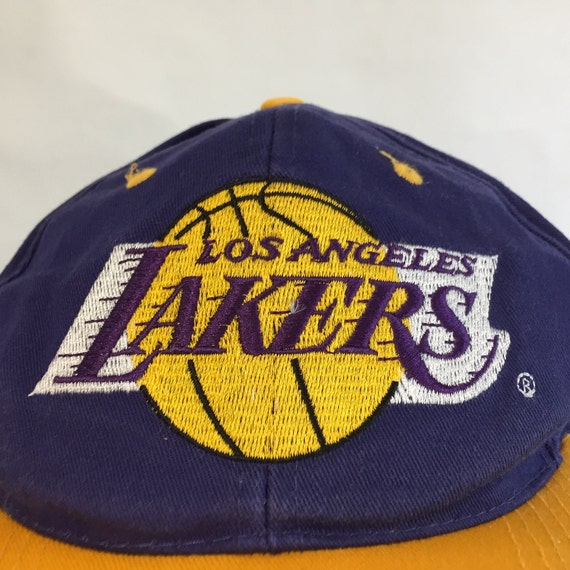 Vintage 90s Lakers Cap Authentic Retro Los Angeles