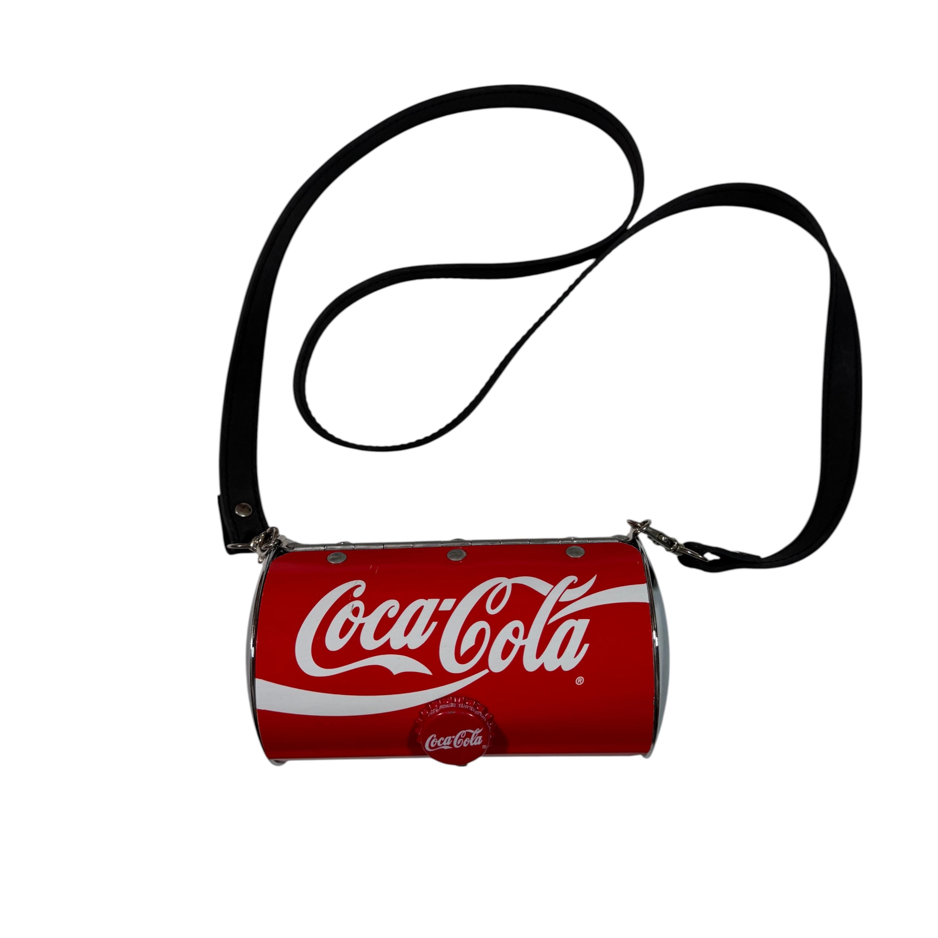 Coca-Cola Nagano オリジナルツアーバッグ　新品未使用 Vintage Original Littlearth Coca-cola Can Shaped Metal Bag