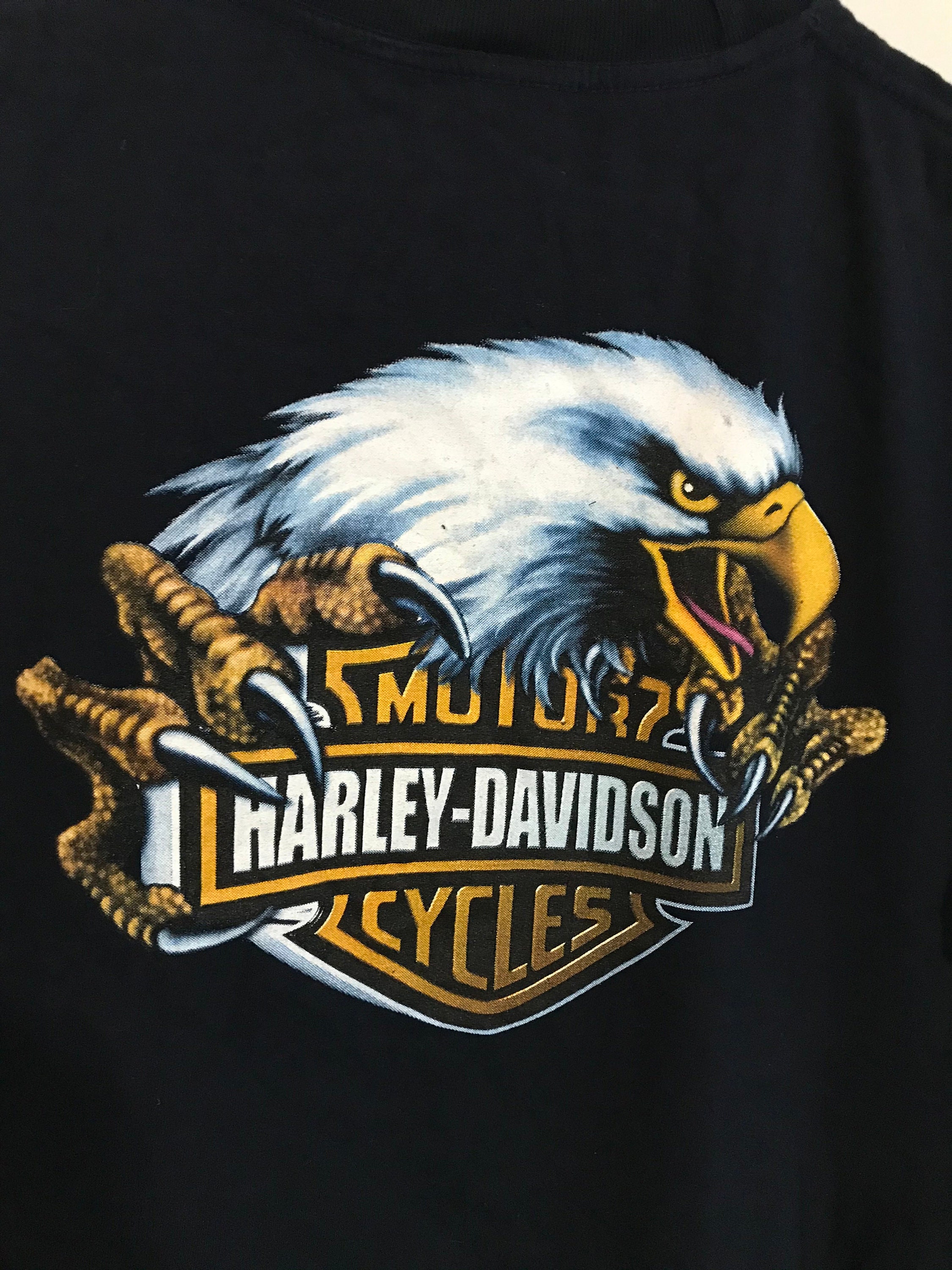 Vintage 1999 Harley Davidson Eagle T-shirt Rare Motorcycles - Etsy UK