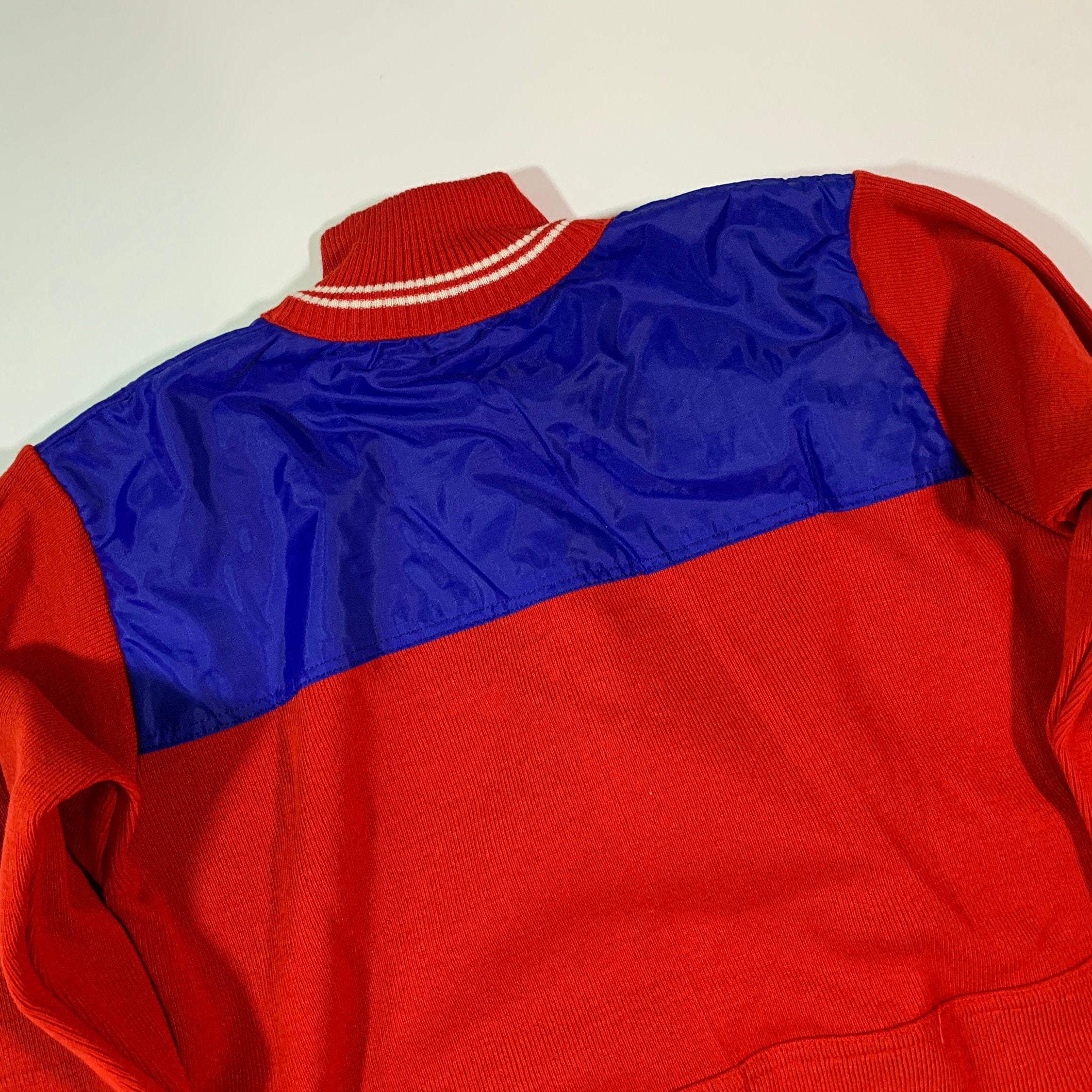 Maillot Cyclisme Laine Vintage France Années 70 – Manches Longues, Taille M/L, Zip