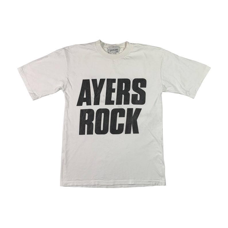 Vintage 90s Ayers Rock Tshirt by Gotcha I Survived Australia's Most