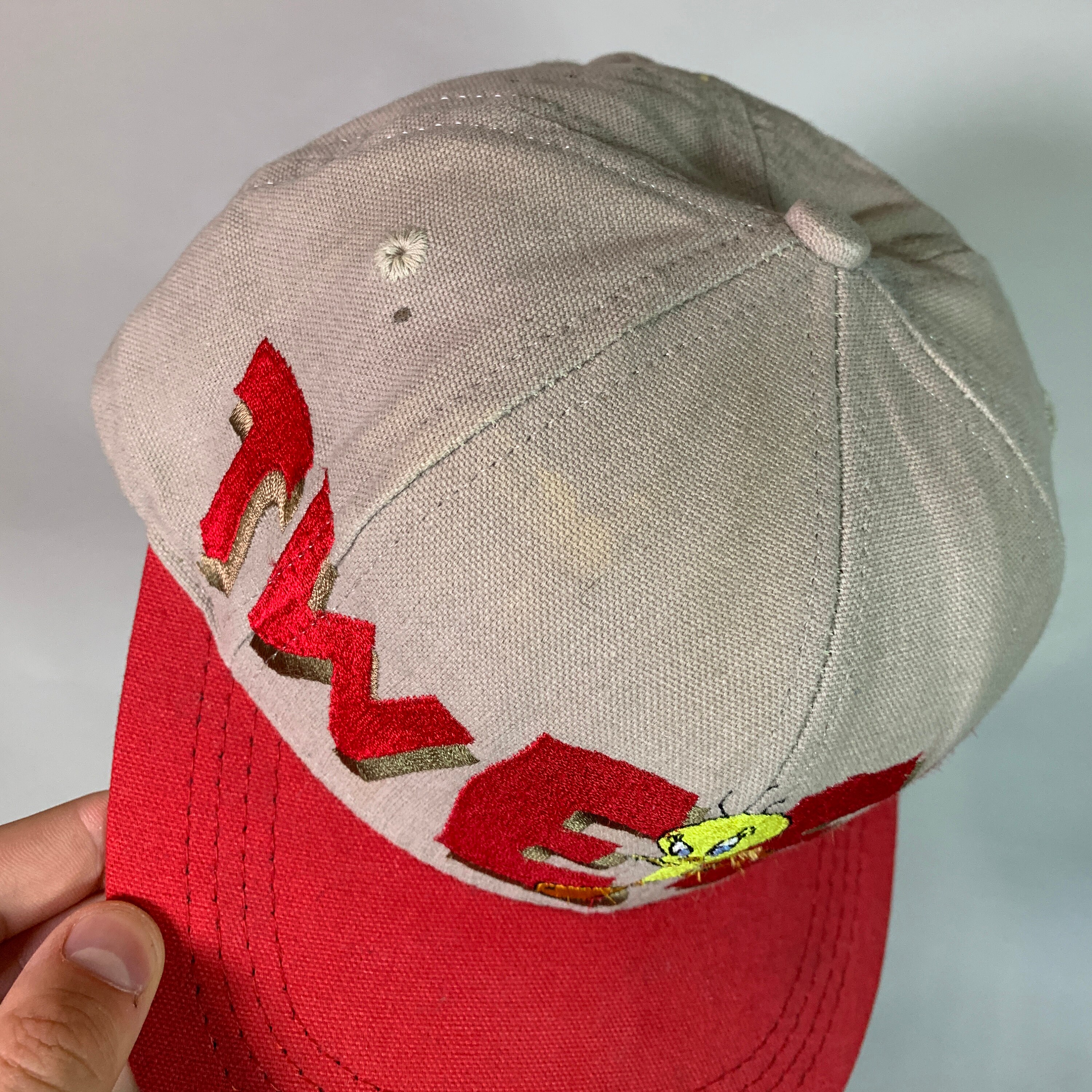 ヴィンテージ 1996 トゥイーティー キャップ 本物 レトロ ルーニー