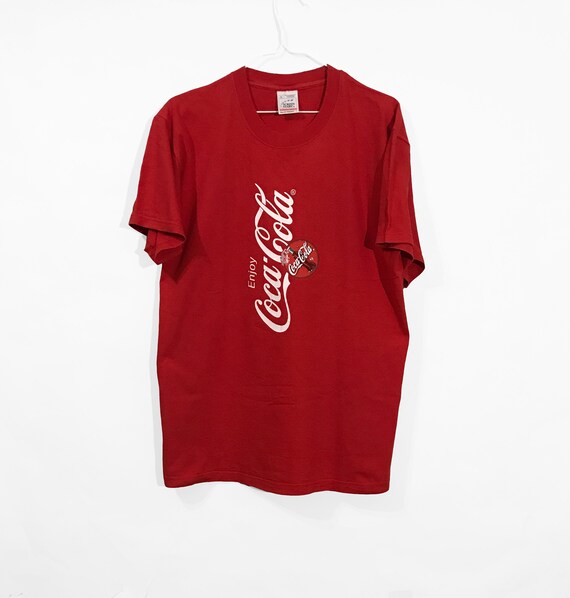 Vintage Coca-cola Enjoy T-shirt Rare 