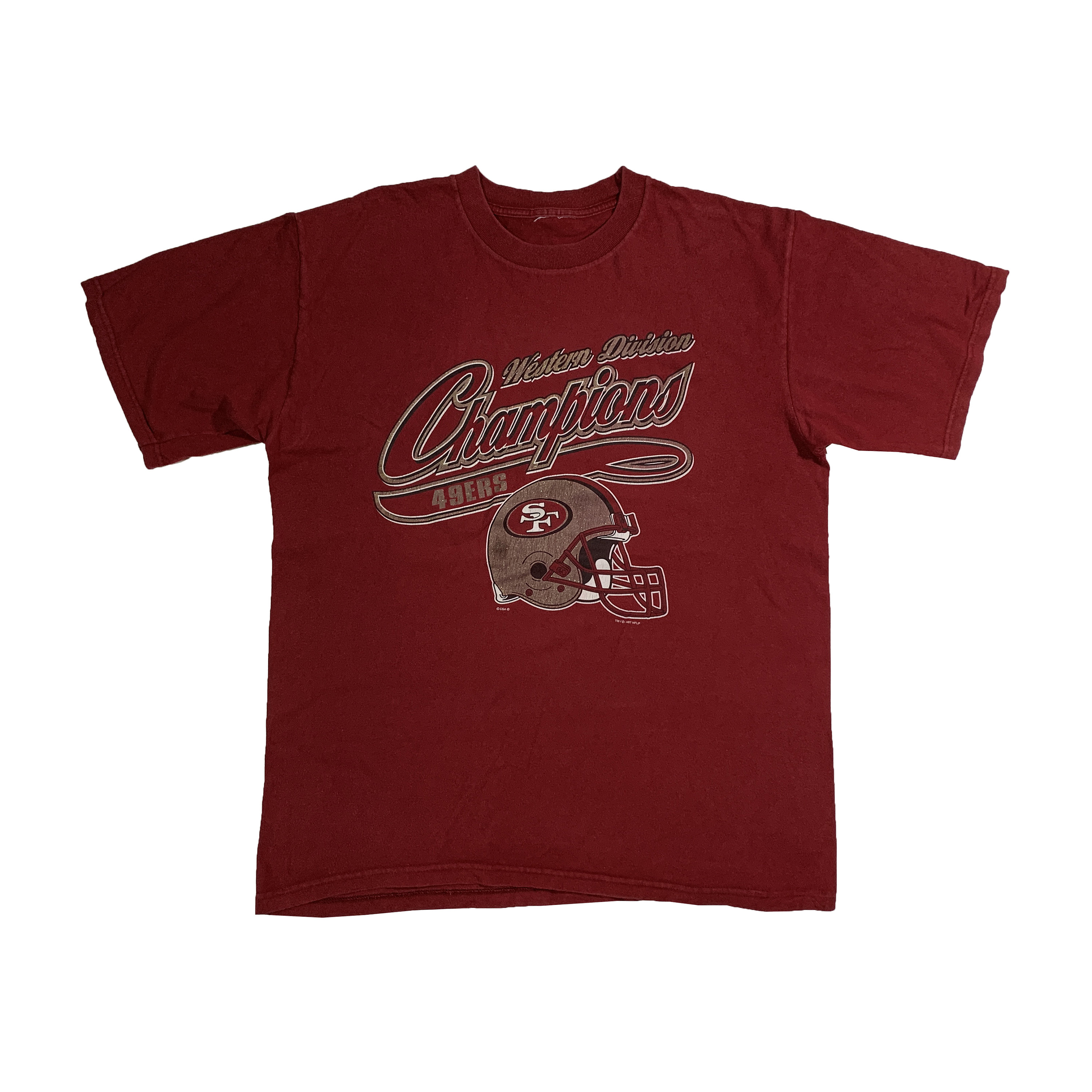 Vintage 1997 San Francisco 49ers T-shirt Authentic Western
