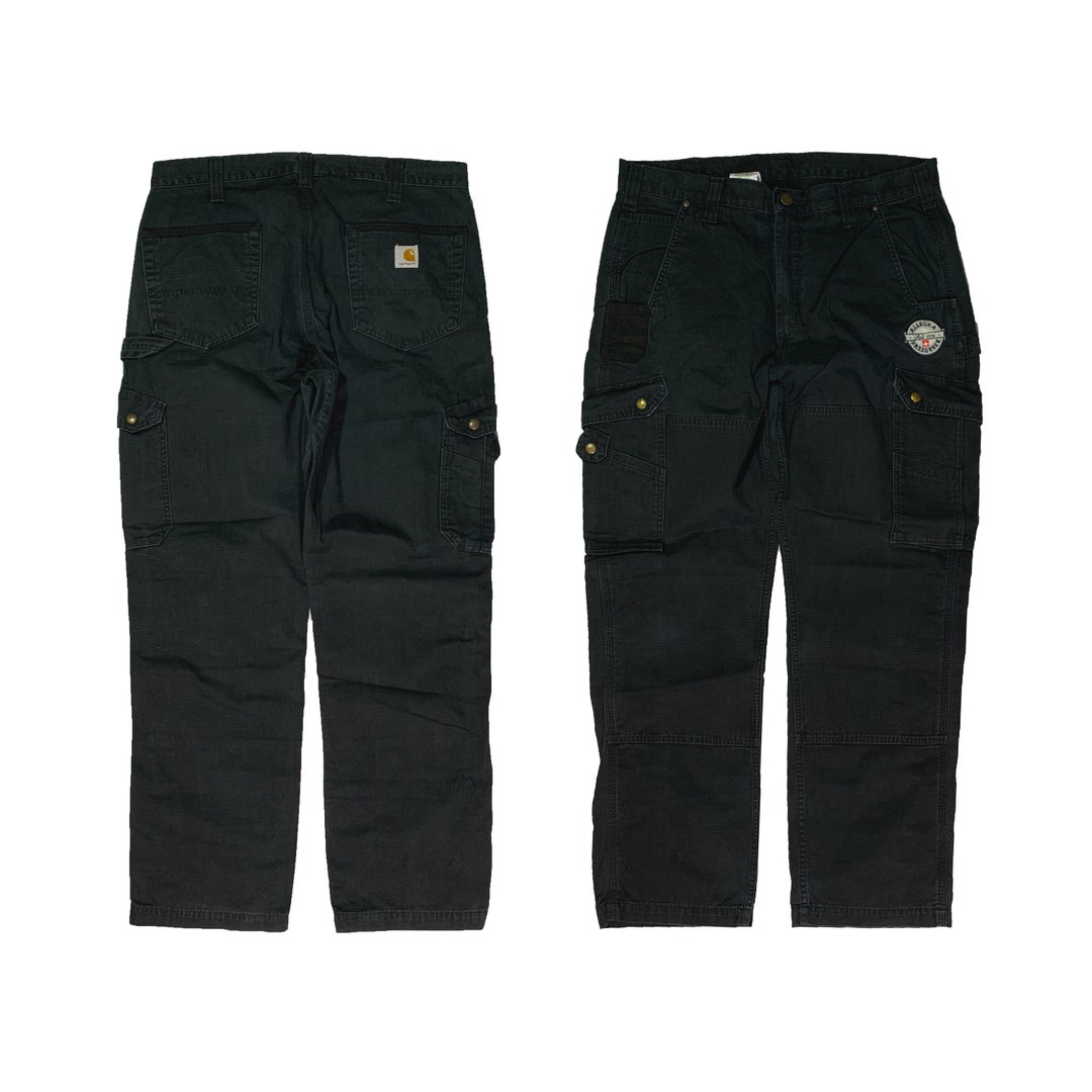 パンツ RRL Cargp Black Pants 32x32 cut label RRL Surplus Cargo Pant - Black | Workwear Pants | Huckberry