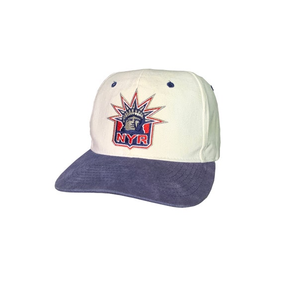 Vintage 90s New York Rangers Signed Cap by Starter Authentic