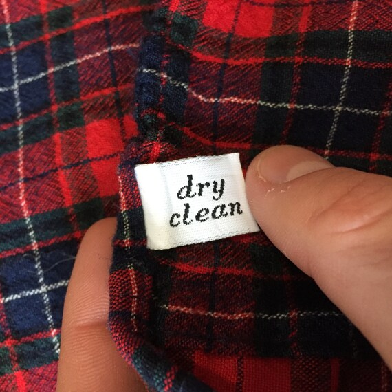 Vintage 60's Pendleton Wool Button Down Shirt Fla… - image 4