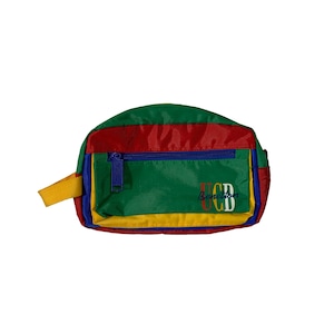 Vintage 90s United Colors of Benetton Small Bag UCB Retro Cosmetic