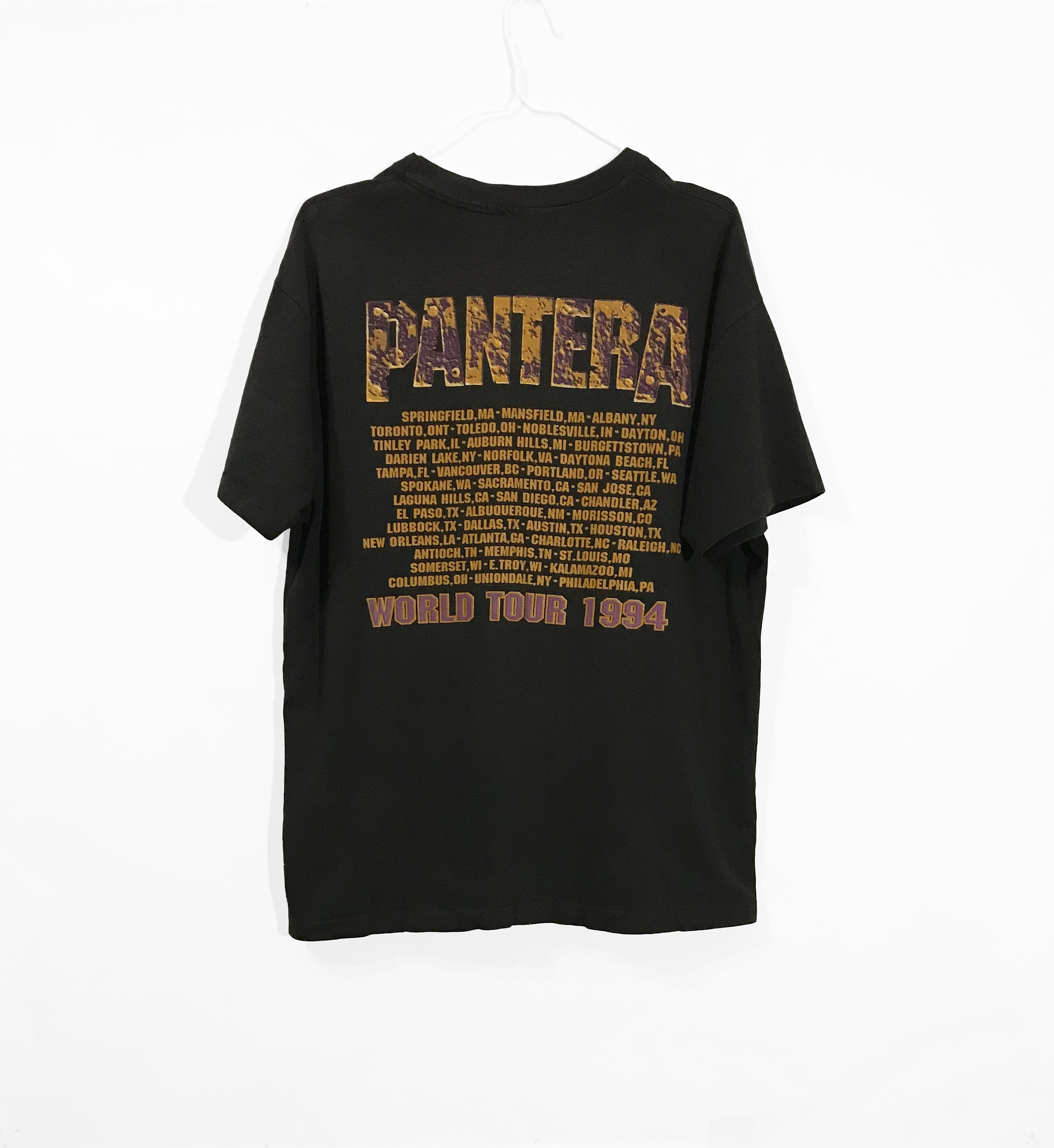 Vintage 1994 Pantera Far Beyond Driven World Tour T-shirt Rare | Etsy