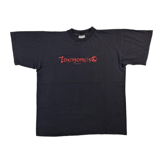 LOSTPROPHETS バンドTシャツ ブラック Vintage Lostprophets T-shirt Authentic Y2k Alternative Rock Nu