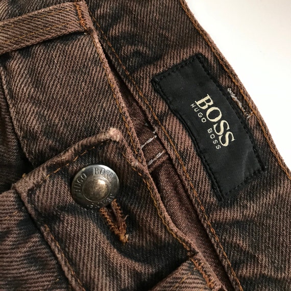 Vintage 90s Hugo Boss Jeans Pants Authentic Retro Was… - Gem