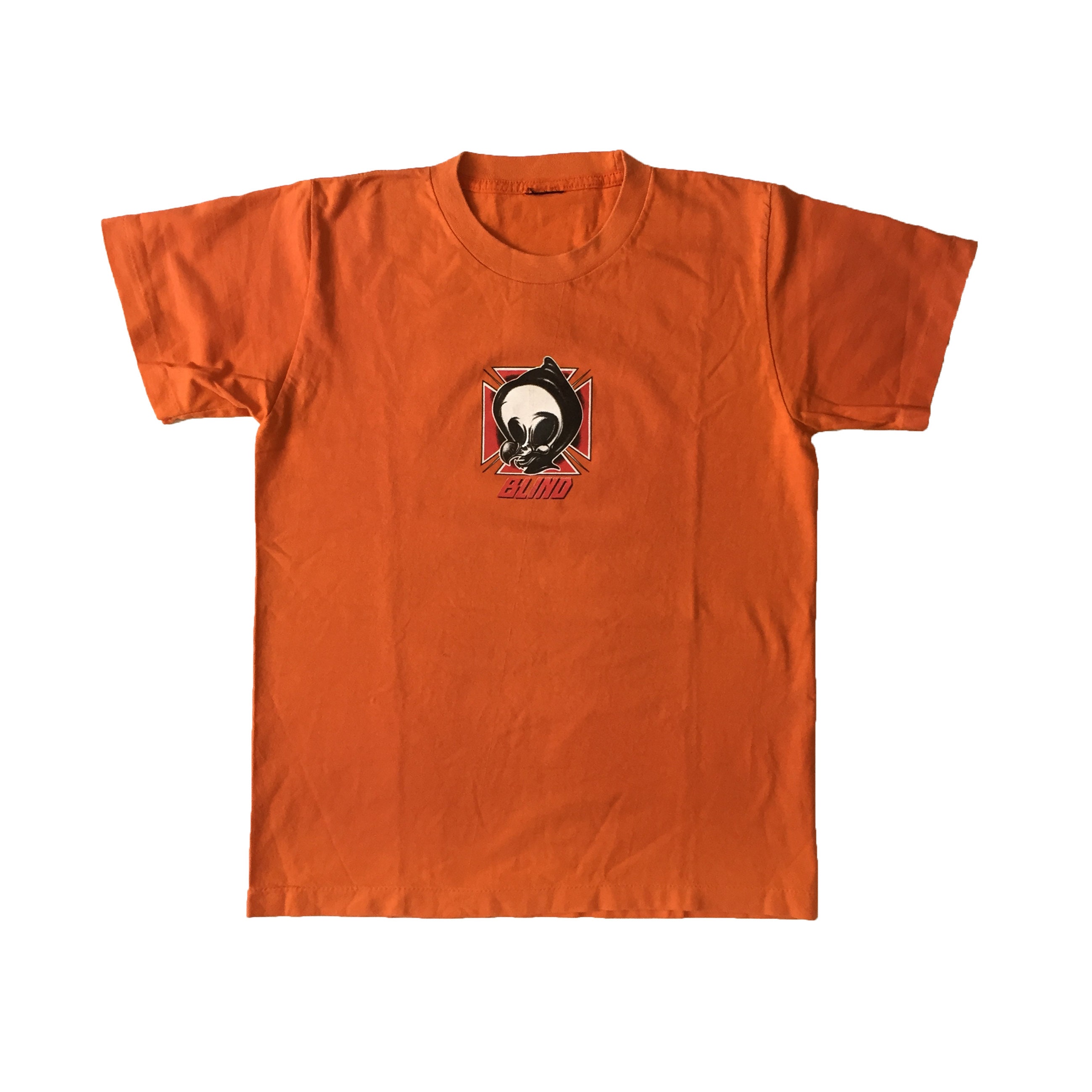 Vintage 90's Blind Skateboards Tshirt Reaper Etsy