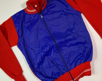 Maillot Vintage Années 70 Rouge - Taille L - Acrylique - Homme