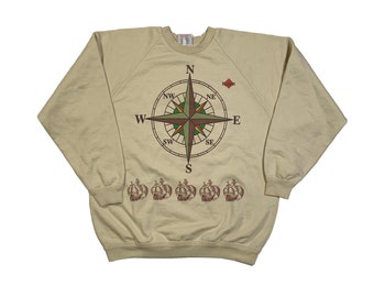 Vintage 90s Fruit of the Loom Sweatshirt Blank Rare Basic Vintage 90s Fruit of the Loom Sweatshirt Blank Rare Basic