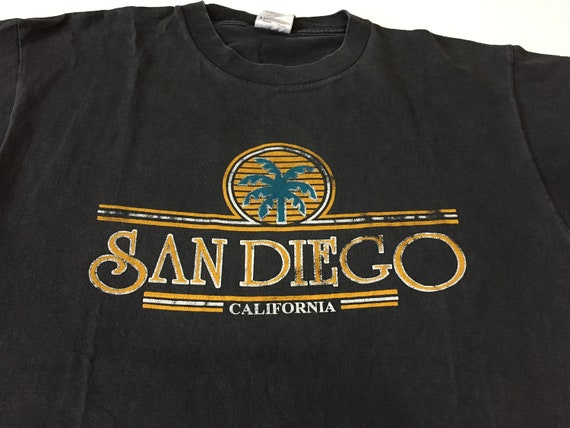 Vintage 90s San Diego California T-shirt Rare Cit… - image 2