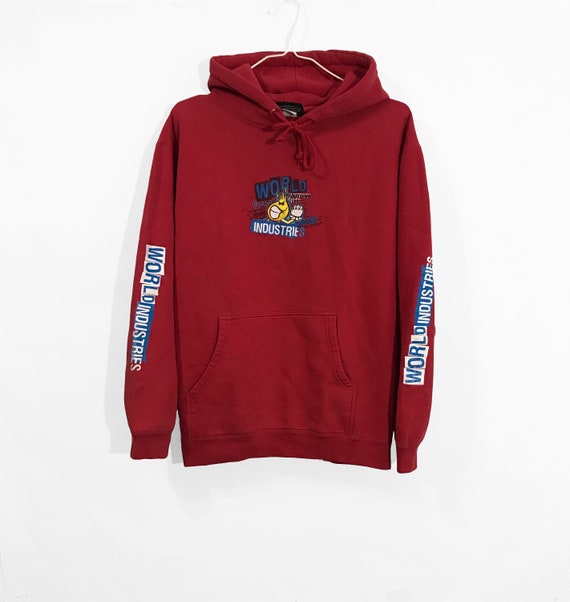 world industries hoodie