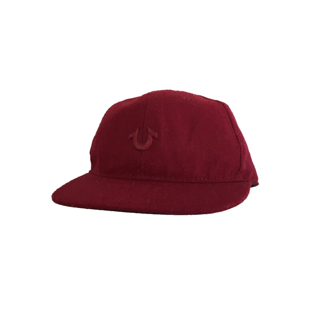 Vintage True Religion Wool Cap Rare Streetwear Embroidered Logo