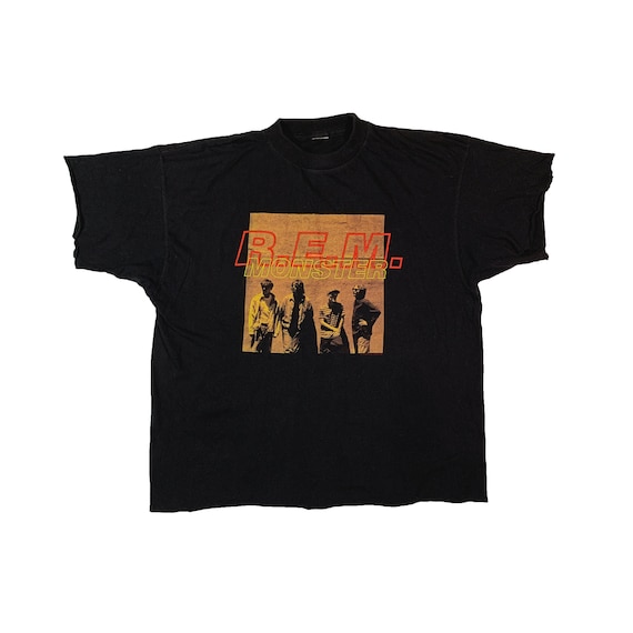 Vtg 1999 R.e.m. Concert T-shirt Black Xl/xxl 90s Rem Indie