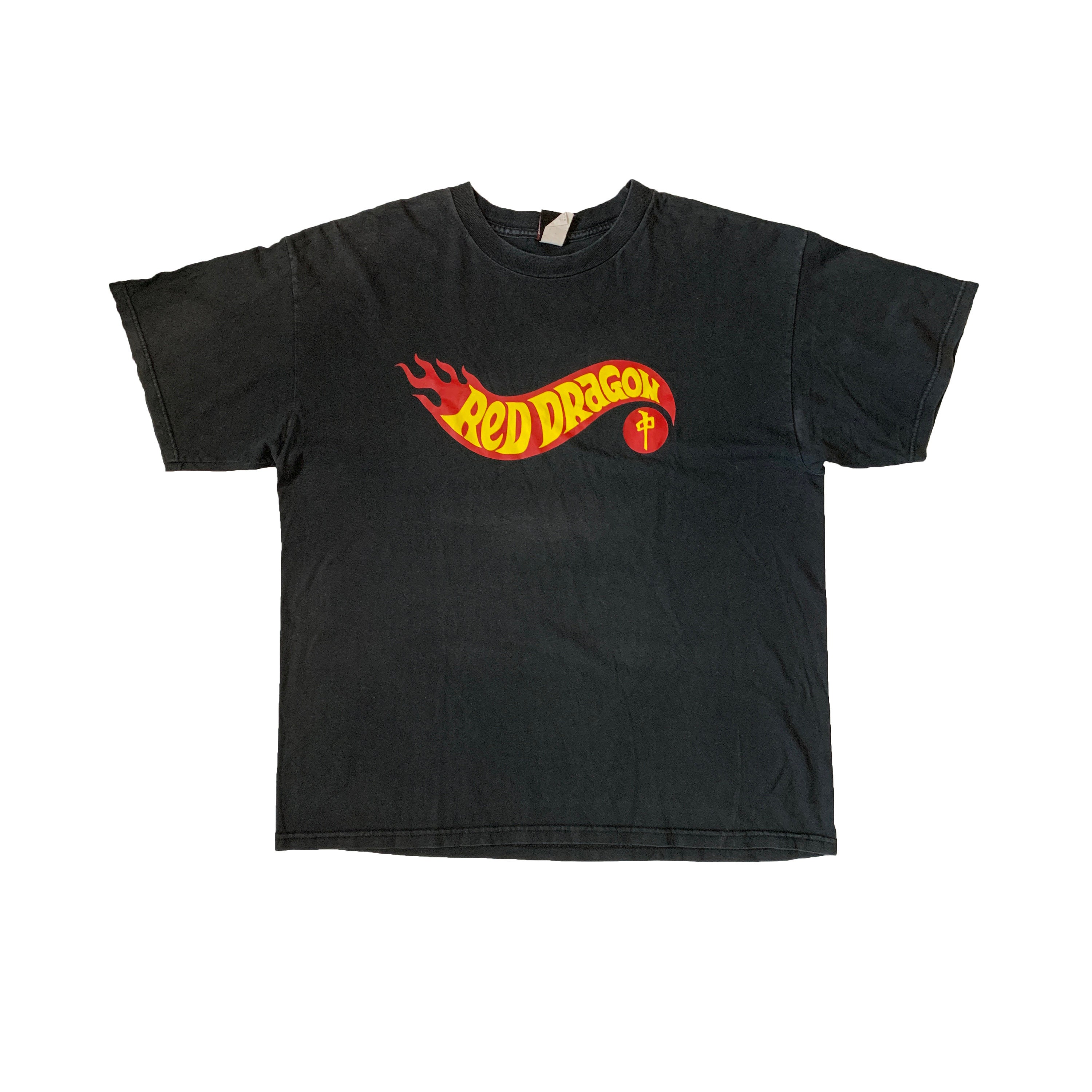 公式の店舗 Vintage 90s RDS T-shirt Red Dragon Society Apparel Hot スケートボード