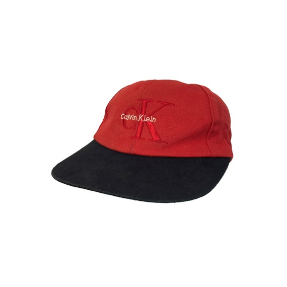calvin klein cap red