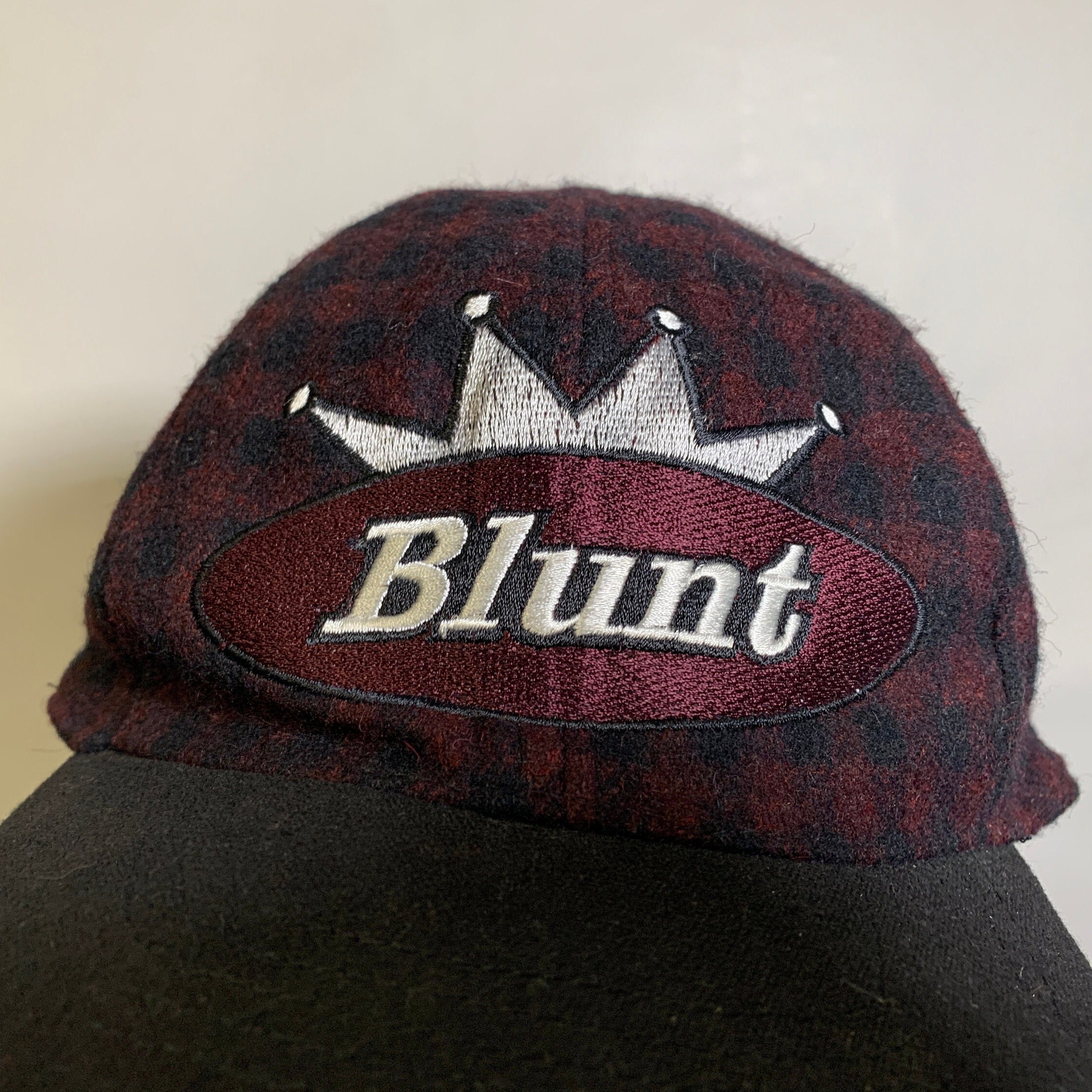 Vintage 90s Blunt Skateboarding Cap Rare OG American