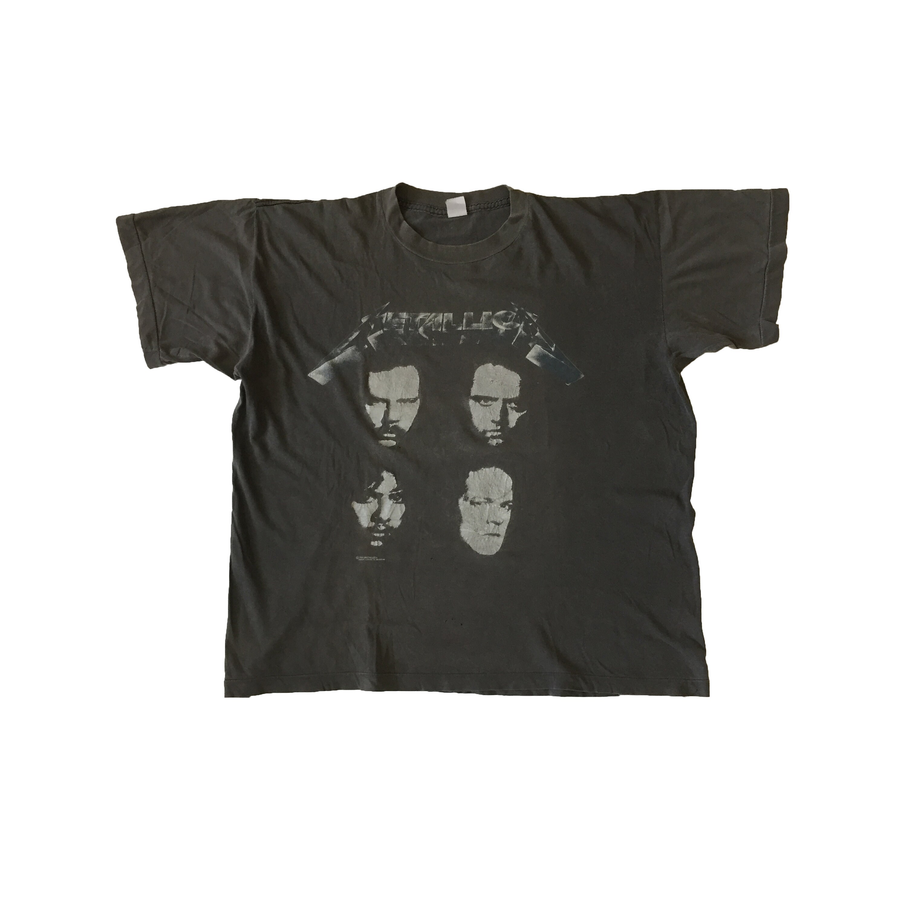 Metallica 1991 Tour T Shirt Vintage 1991 Metallica Tour T-shirt