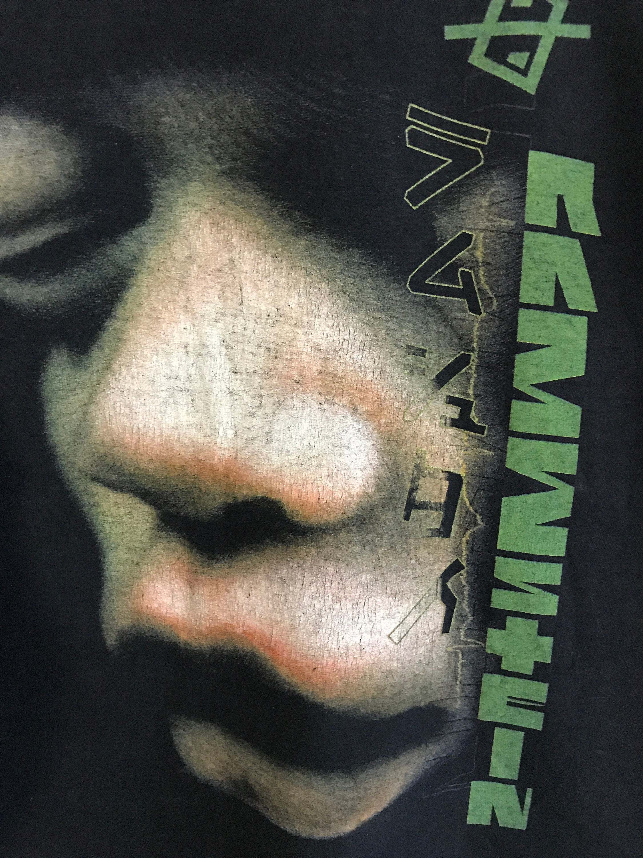 Vintage Rammstein Mutter T-shirt Japan Release Rare Hard