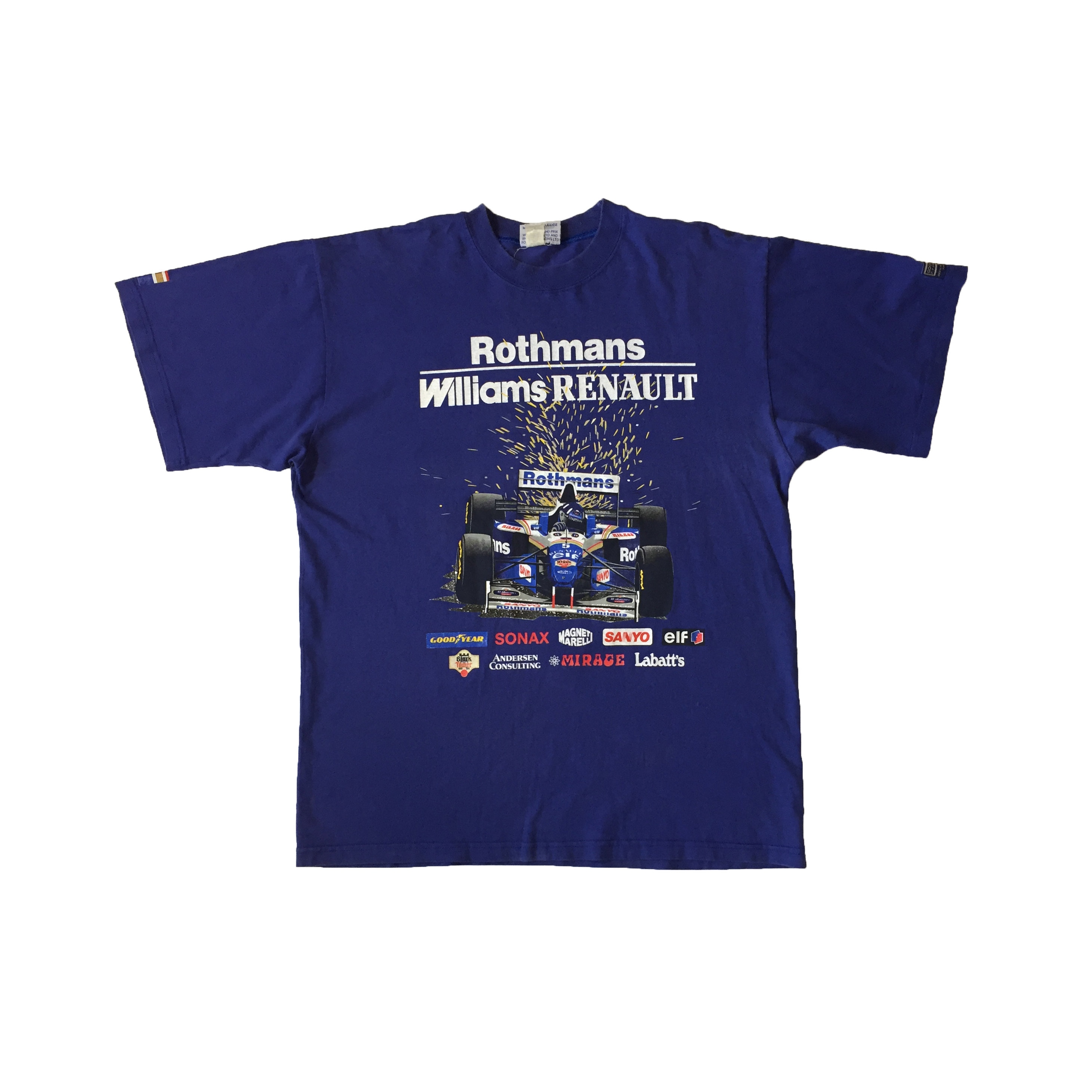 ヴィンテージ ロスマンズ ウィリアムズ ルノー Tシャツ レア ヴィンテージ ロスマンズ ウィリアムズ ルノー Tシャツ レア