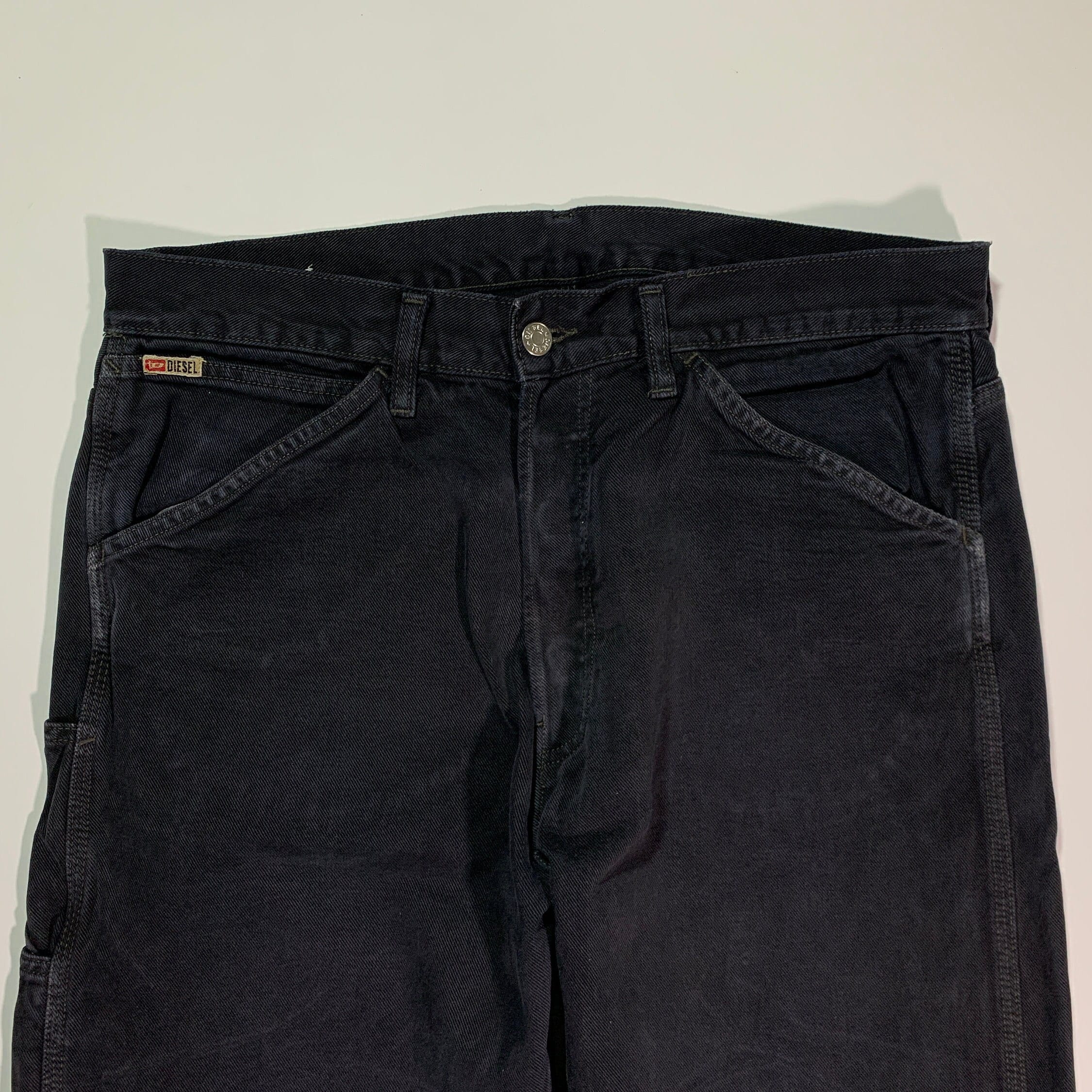 Vintage 90s Diesel Hardwear Carpenter Pants Authentic Distressed