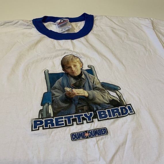 希少 90s Dumb and Dumber Vintage Movie Tee Vintage 1990s Dumb and Dumber Movie Promo Ringer T-shirt